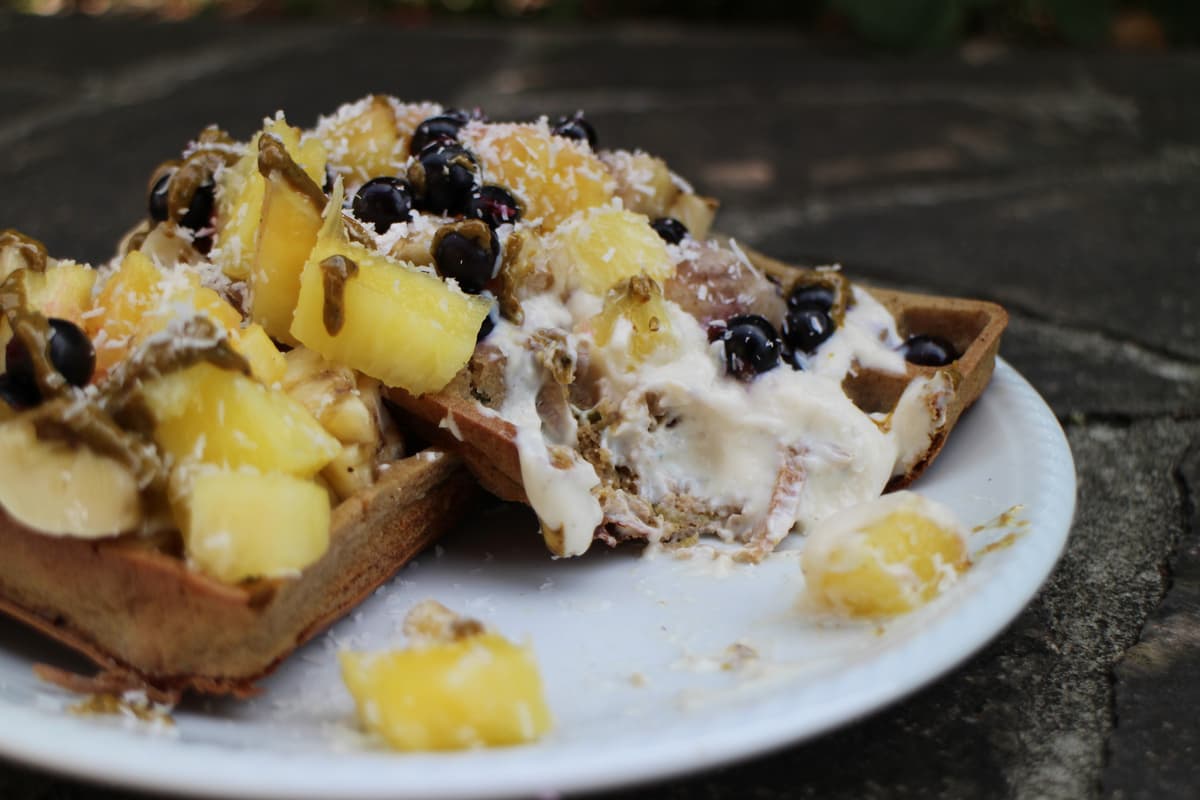 ALMOND PINEAPPLE WAFFLE - Image 2